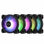 EZDIYFAB 120mm RGB LED Case Fan for PC Cases, CPU Cooling Fan, Water Cooling Fa