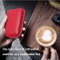 RFID Blocking Leather Credit Card Case Holder Security Small Accordion Wallet wi