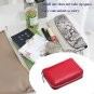RFID Blocking Leather Credit Card Case Holder Security Small Accordion Wallet wi