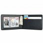 Ultra Slim Mini Size Wallet ID Window Card Case with RFID Blocking Crossgrain