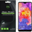 [6Pack] Dmax Armor for Huawei P20 Pro Screen Protector, AntiBubble High Defini