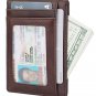 Slim Minimalist Front Pocket Twosided RFID Blocking Wallets for Men Women