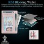 Slim Minimalist Front Pocket Twosided RFID Blocking Wallets for Men Women