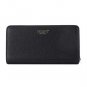 Itslife Womens RFID Blocking Leather Wallet Card Holder with Zipper Pocket