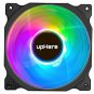 upHere Wireless RGB LED 120mm Case Fan,Quiet Edition High Airflow Adjustable Col