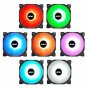 upHere Wireless RGB LED 120mm Case Fan,Quiet Edition High Airflow Adjustable Col