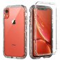 SKYLMW iPhone XR Case,Shockproof Three Layer Protection Hard Plastic Soft TPU