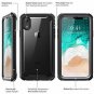 iPhone XR Case, iBlason [Ares] FullBody Rugged Clear Bumper Case with Builtin