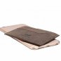 BISON DENIM Slim Front Pocket Wallet Leather Credit Card Case Minimalist RFID Bl