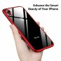 TORRAS Clear iPhone XR Case 6.1 Inch, Soft Silicone TPU Cover with Electroplated