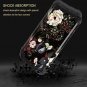 Lontect Compatible iPhone Xr 2018 Case Floral 3 in 1 Heavy Duty Hybrid Sturdy Ar