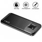 JD Case Compatible for Mate 20 Pro Case, [Carbon Fiber Pattern] [Drop Protectio