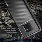 JD Case Compatible for Mate 20 Pro Case, [Carbon Fiber Pattern] [Drop Protectio