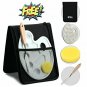 Artify 12 Pcs Paint Brush set Includes Popup Carrying Case with free Palette Kn
