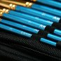 Artify 12 Pcs Paint Brush set Includes Popup Carrying Case with free Palette Kn