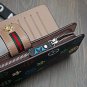 Van Persie Women's Long Bifold PU Leather Purse Zipper Card Organizer Fashion W