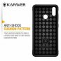 KAPAVER Tough Rugged Solid Black Shock Proof Slim Armor Back Cover Case for