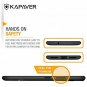 KAPAVER Tough Rugged Solid Black Shock Proof Slim Armor Back Cover Case for