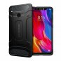 KAPAVER Tough Rugged Solid Black Shock Proof Slim Armor Back Cover Case for