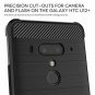 HTC U12 Plus Case, TopACE Ultra Thin Carbon Fiber Scratch Resistant Shock Absorp