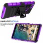 Google Pixel 3 XL Case 2018, Kickstand Dual Layer Heavy Duty TPUPC Shockproof B