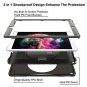 iPad Pro 12.9 Case with 360 Degree Swivel Stand, Adjustable Hand Strap, Shoulder
