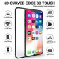QIANXIANG Screen Protector Compatible with iPhone XR, [2Pack] 6D Full Coverage T