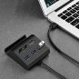 UGREEN USB Card Reader USB 3.0 Hub 3 Ports with SD TF MS M2 Card Adapter and Pho