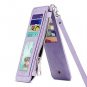 Leather Card Wallet,Slim RFID Blocking Credit Card Case Wallet Sleeve for Girls