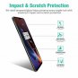 OnePlus 6T Screen Protector  ICHECKEY [Full Adhesive] [2.5D Full Coverage ] Tem