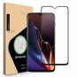 OnePlus 6T Screen Protector  ICHECKEY [Full Adhesive] [2.5D Full Coverage ] Tem