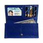 Women's RFID Blocking Ultra Slim Genuine Leather Clutch WalletShield Against Id