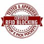 Women's RFID Blocking Ultra Slim Genuine Leather Clutch WalletShield Against Id