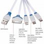 Vastar Premium 4 in 1 Multiple USB Charging Cable Adapter Connector with Micro U