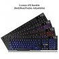DBPOWER Three Colors Backlit LED Keyboard for Gaming, Office Device