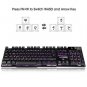 DBPOWER Three Colors Backlit LED Keyboard for Gaming, Office Device