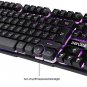 DBPOWER Three Colors Backlit LED Keyboard for Gaming, Office Device