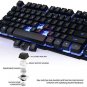 DBPOWER Three Colors Backlit LED Keyboard for Gaming, Office Device