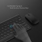Wireless Keyboard and Mouse Combo, Seenda 2.4G Ultra Compact Wireless Keyboard a