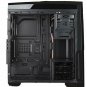 Rosewill ATX Case, Mid Tower Case with Blue LED Fan/Gaming Case for PC with Side