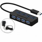 Sabrent 4Port USB 3.0 Hub with Individual Power Switches and LEDs Included 5V/2