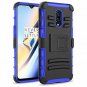 AnoKe for OnePlus 6T Case with HD Screen Protector,BeltClip Holster Tough Armor