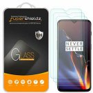 [3Pack] Supershieldz for OnePlus 6T Tempered Glass Screen Protector, AntiScrat