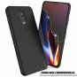 OnePlus 6T Case, Punkcase CarbonShield, Heavy Duty Ultra Thin 2 Piece Dual Lay