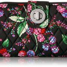 Vera Bradley Rfid Turnlock Wallet Wallet