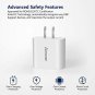 Wall Charger, Amoner 2Pack 15W 3Port USB Charger Cube Portable Travel Wall Char