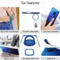 Ownest Compatible with Huawei Mate 20 Pro Case with Builtin 360 Rotatable Ring