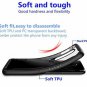 I VIKKLY OnePlus 6T Case with HD Screen Protector, Slim Acrylic Clear Case Trans