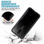 I VIKKLY OnePlus 6T Case with HD Screen Protector, Slim Acrylic Clear Case Trans