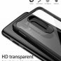I VIKKLY OnePlus 6T Case with HD Screen Protector, Slim Acrylic Clear Case Trans